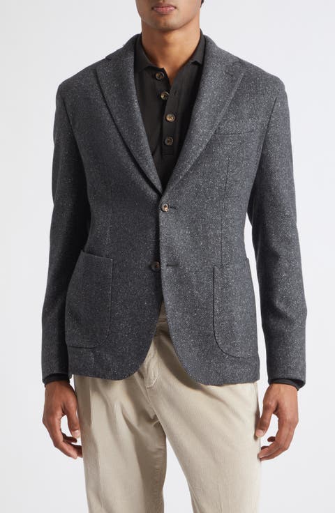 Single Breasted Soft Slim Fit Jacket