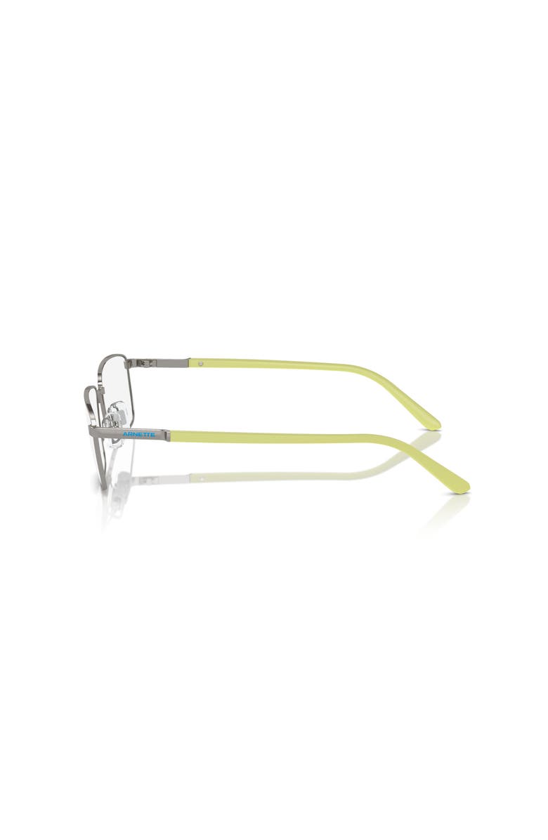 ARNETTE 55mm Rectangle optical glasses, Alternate, color, Grey