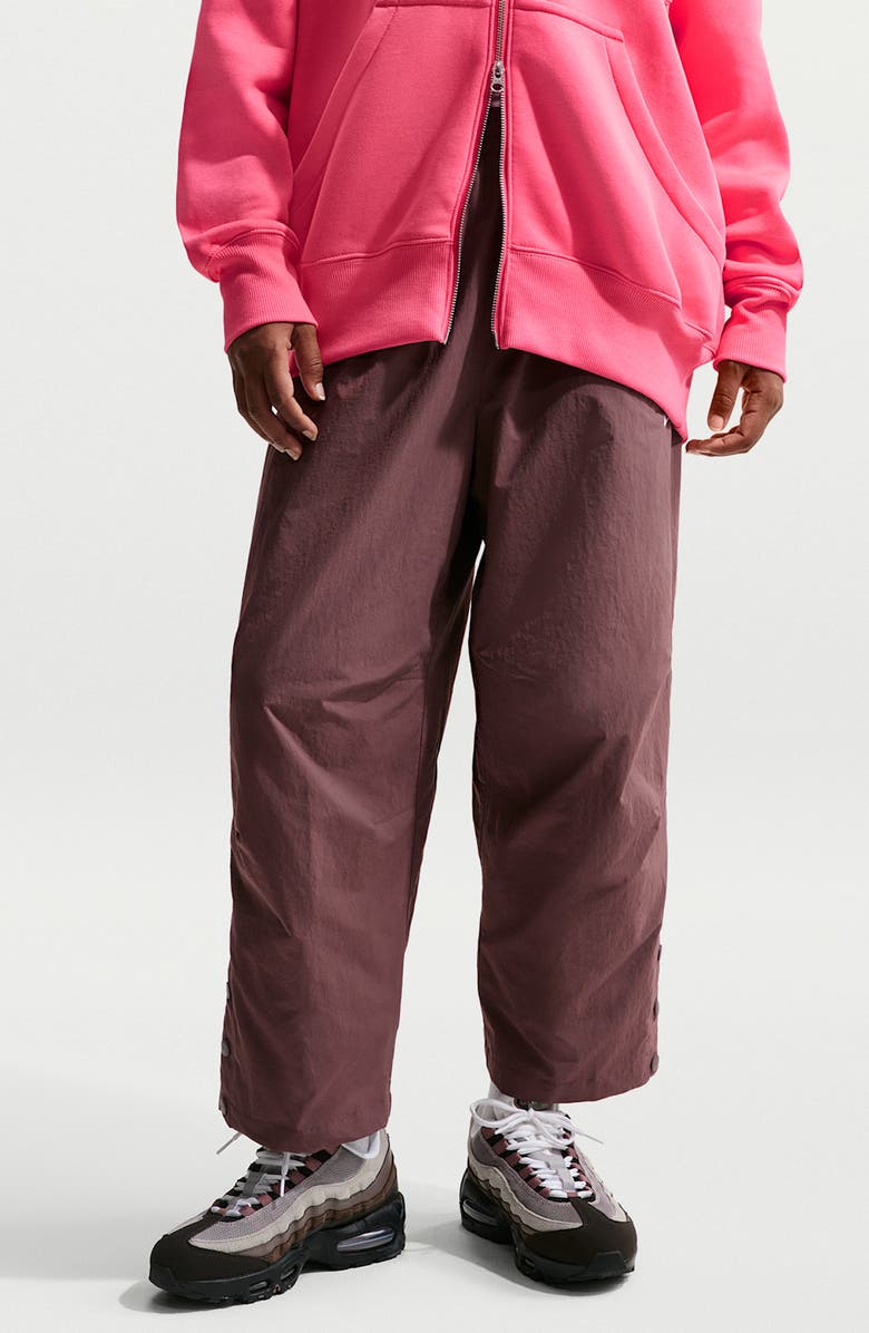 Nike Sportswear Relaxed High Waist Woven Pants, Main, color, Tattoo/ Sail