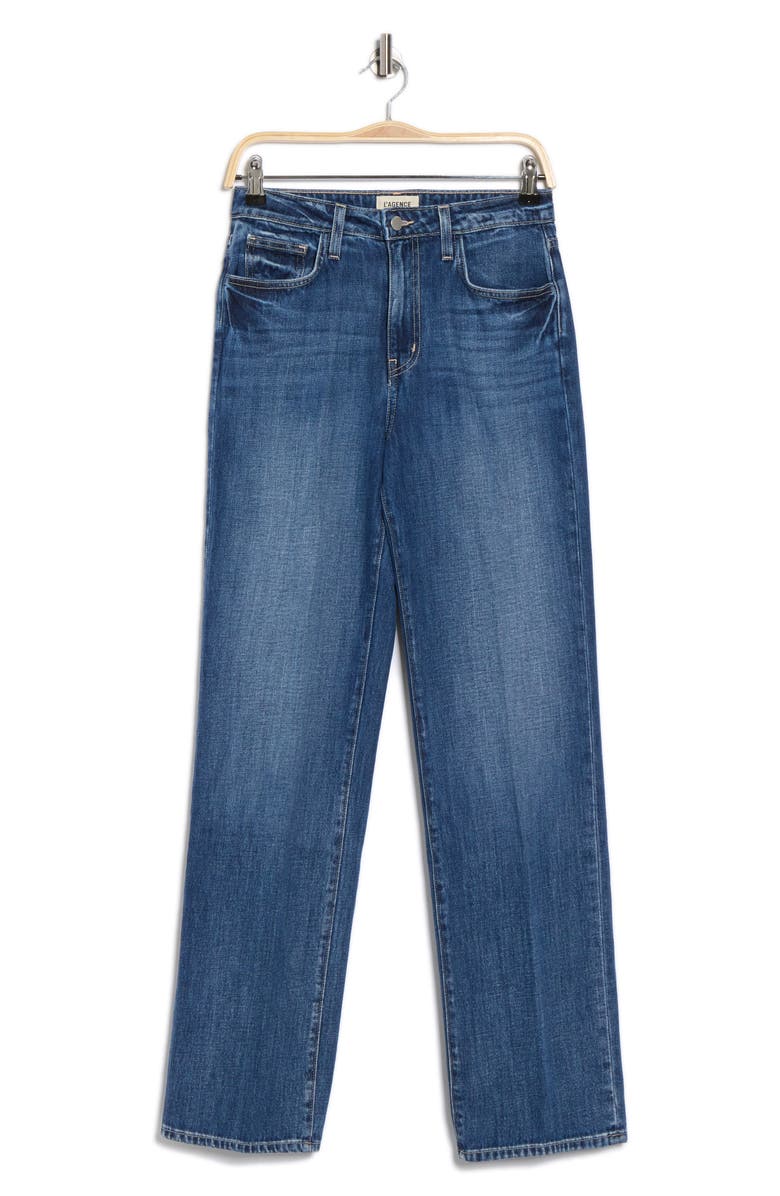 L'AGENCE Jones Ultra High Waist Jeans, Alternate, color, Arco