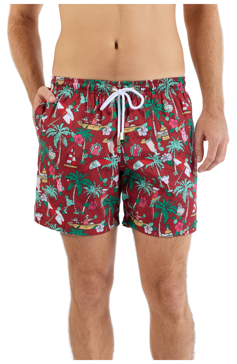 Kenny Flowers Margaritaville by Kenny Flowers - The Christmas Island Swim Trunks, Alternate, color,