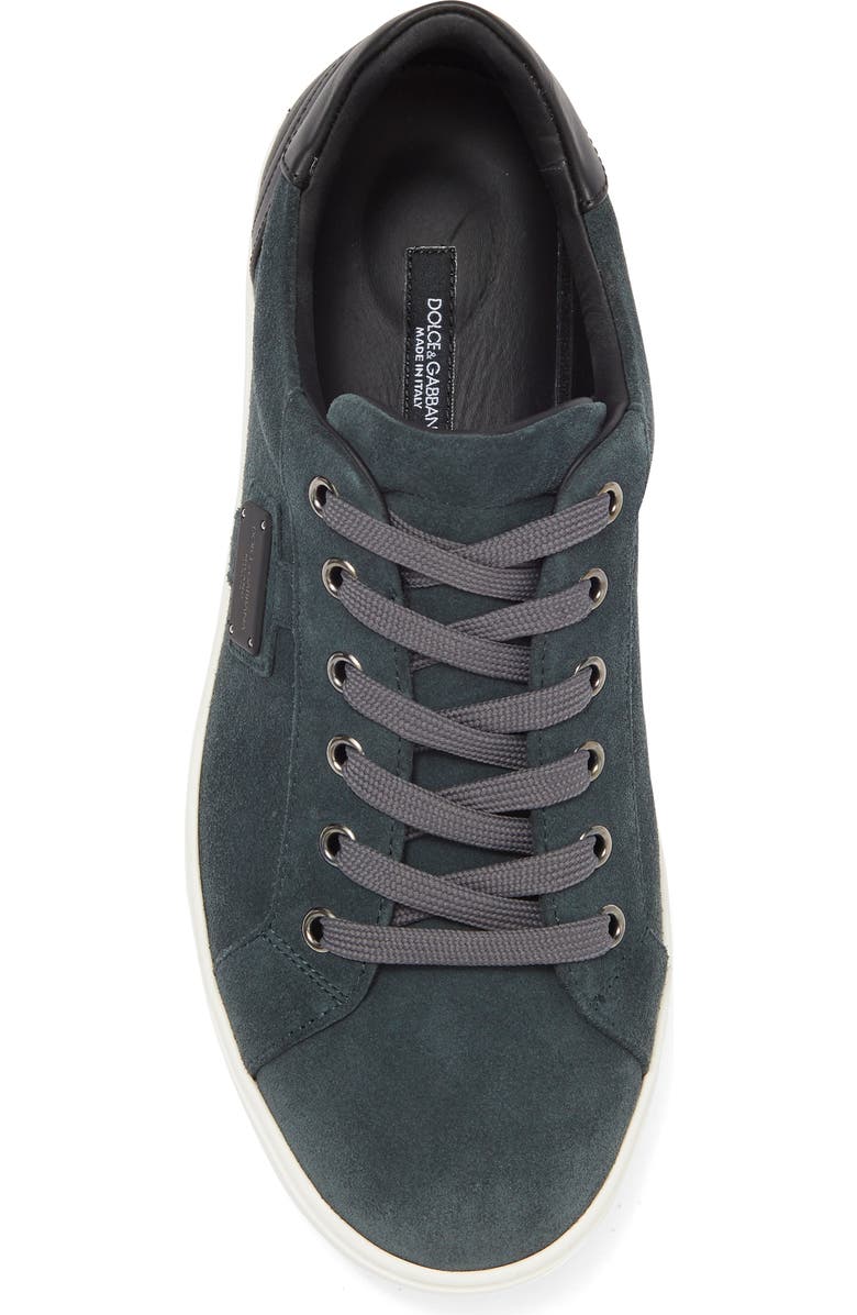 Dolce&Gabbana Suede Low Top Sneaker, Alternate, color,
