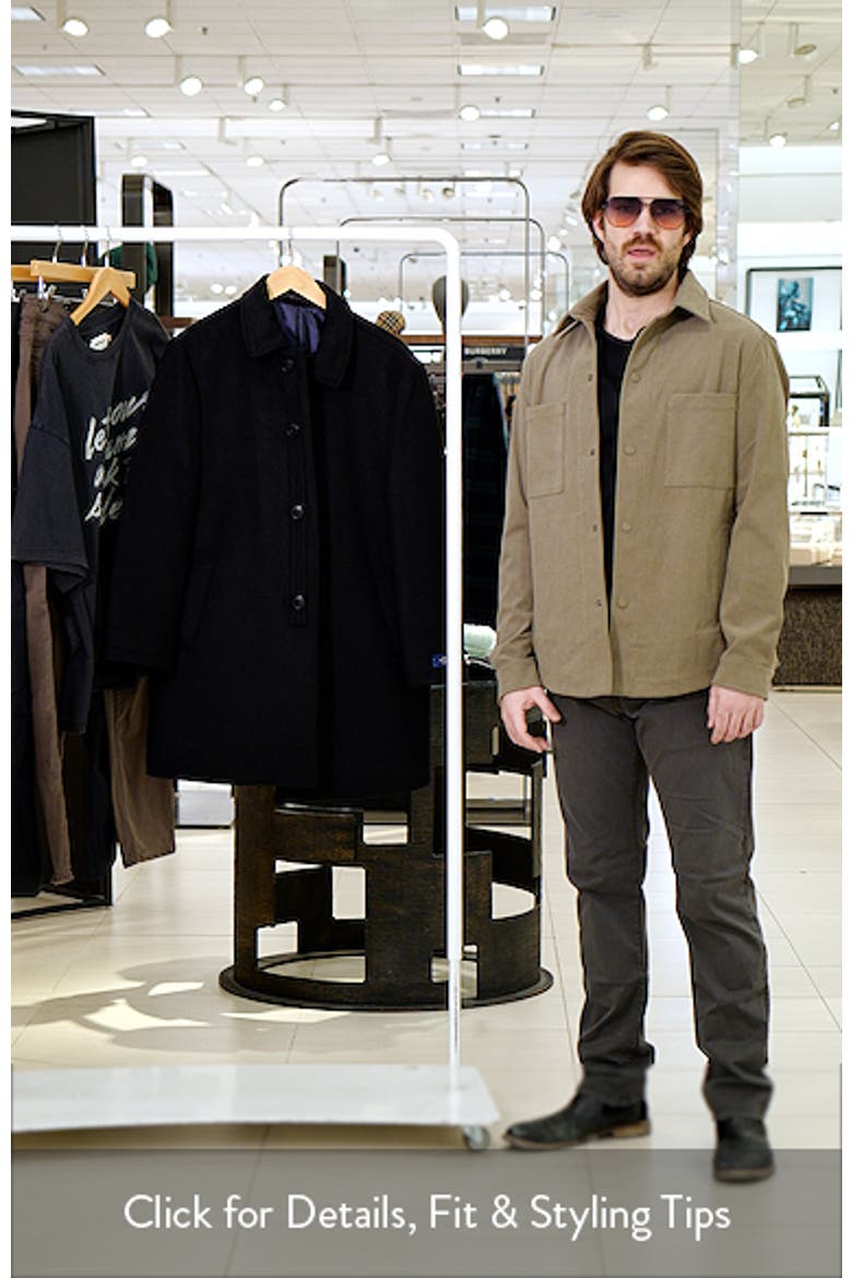 Melville Wool Blend Longline Coat video