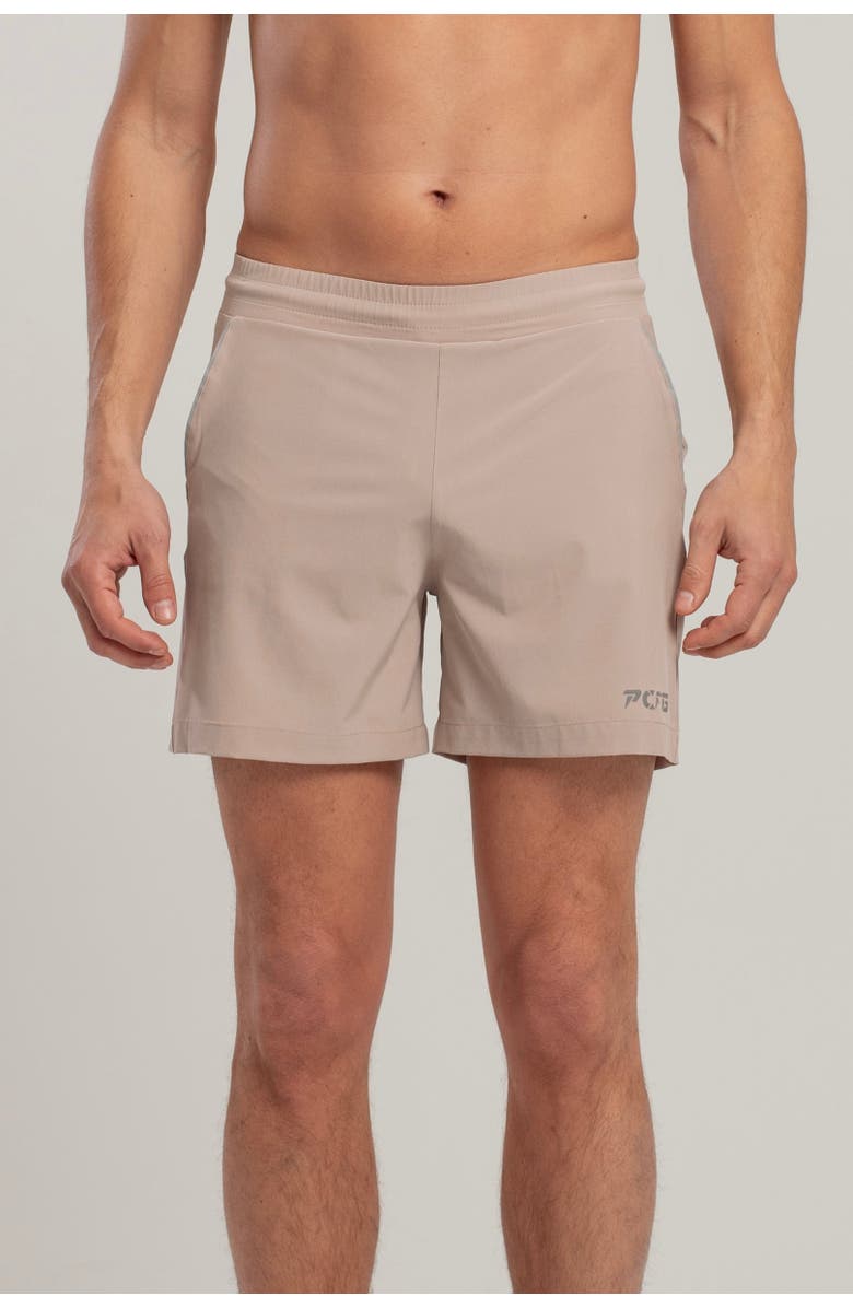 PCFG Free Heaven Active Men Short, Alternate, color, Beige