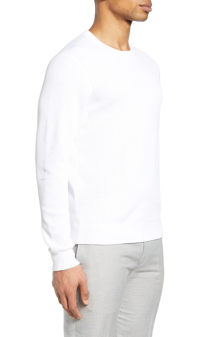 Feel Good Sweatshirt, Alternate, color, WHITE