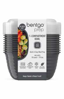 Prep 1-Compartment Meal Prep Containers - Graphite