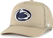 '47 Men's '47 Khaki Penn State Nittany Lions Foam Front Mesh Trucker Snapback Hat