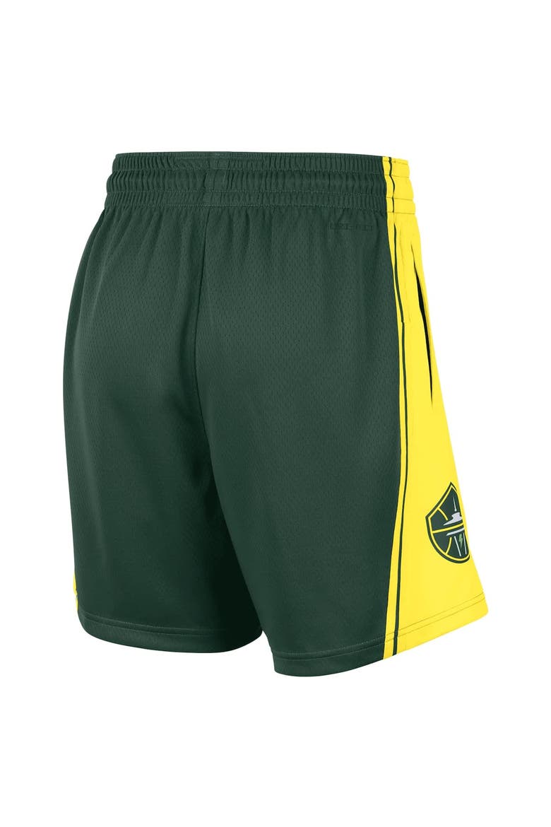 Women's Nike Green Seattle Storm On-Court Victory Performance Shorts, Alternate, color, Green