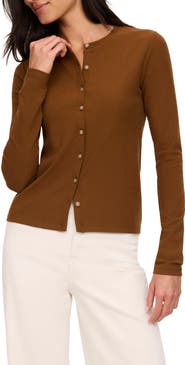SPANX® Ribbed Crewneck Cardigan
