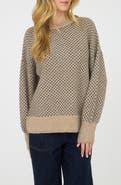 Blu Pepper Mini Jacquard Crewneck Sweater