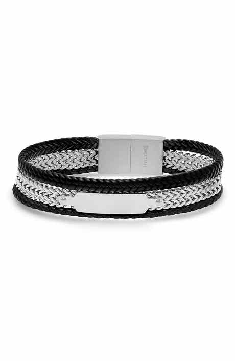 Men's Double Layer ID Bracelet