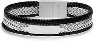 STEELTIME Men's Double Layer ID Bracelet