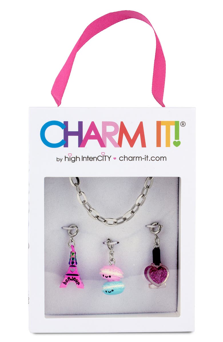 CHARM IT!<sup>®</sup> Parisian Charm Bracelet Gift Set, Main, color,