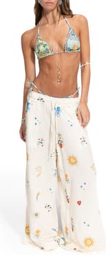 Agua Bendita Janis Solstice Cover-Up Pants
