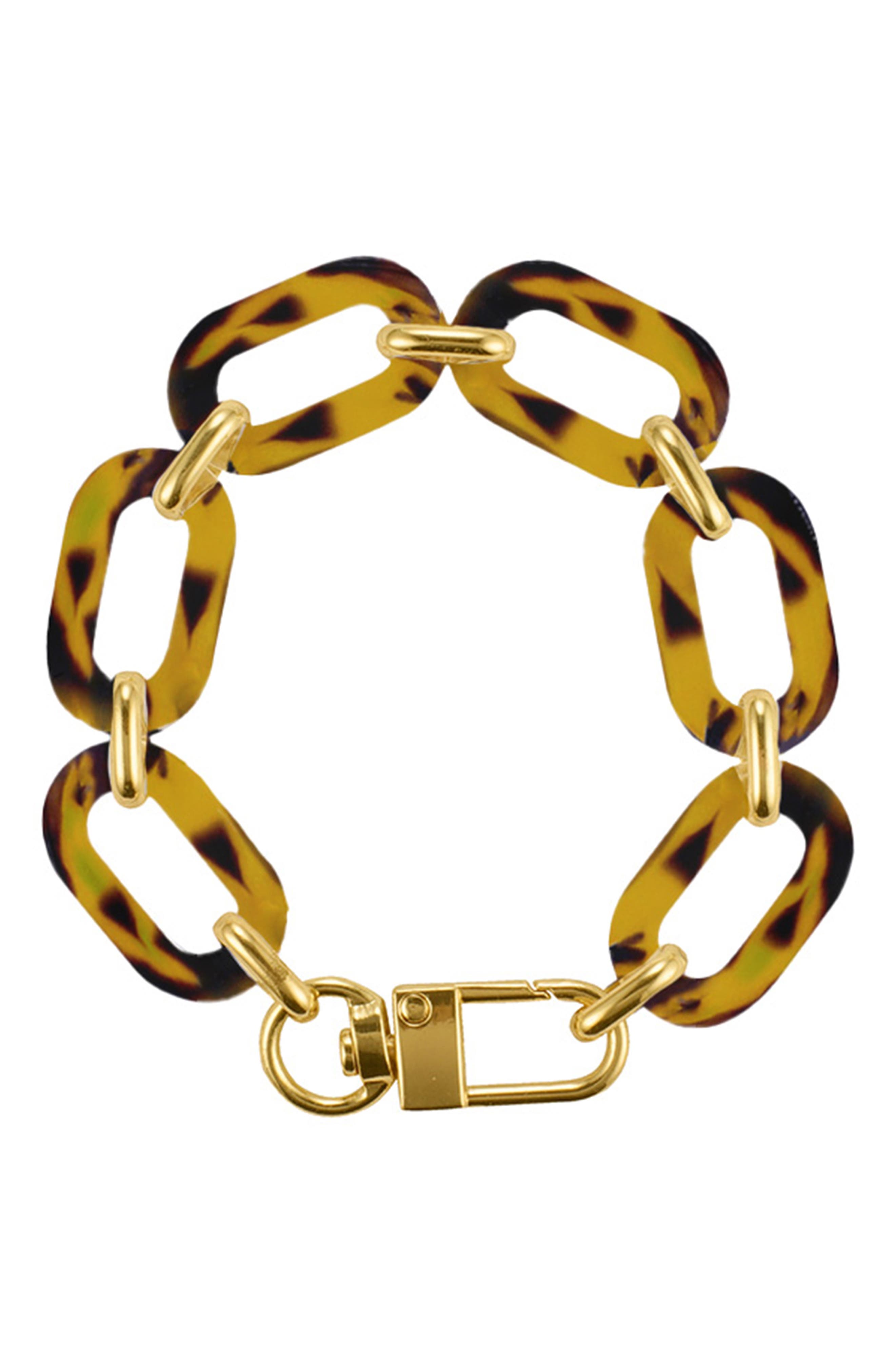 Adornia Tortoise Shell Lock Bracelet (Women) | Nordstromrack