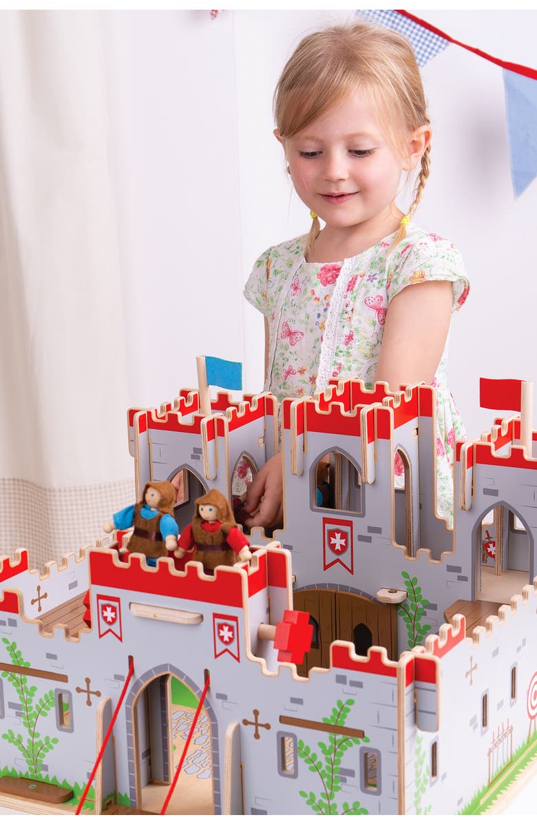 Bigjigs Heritage Playsets King George's Castle, Alternate, color,
