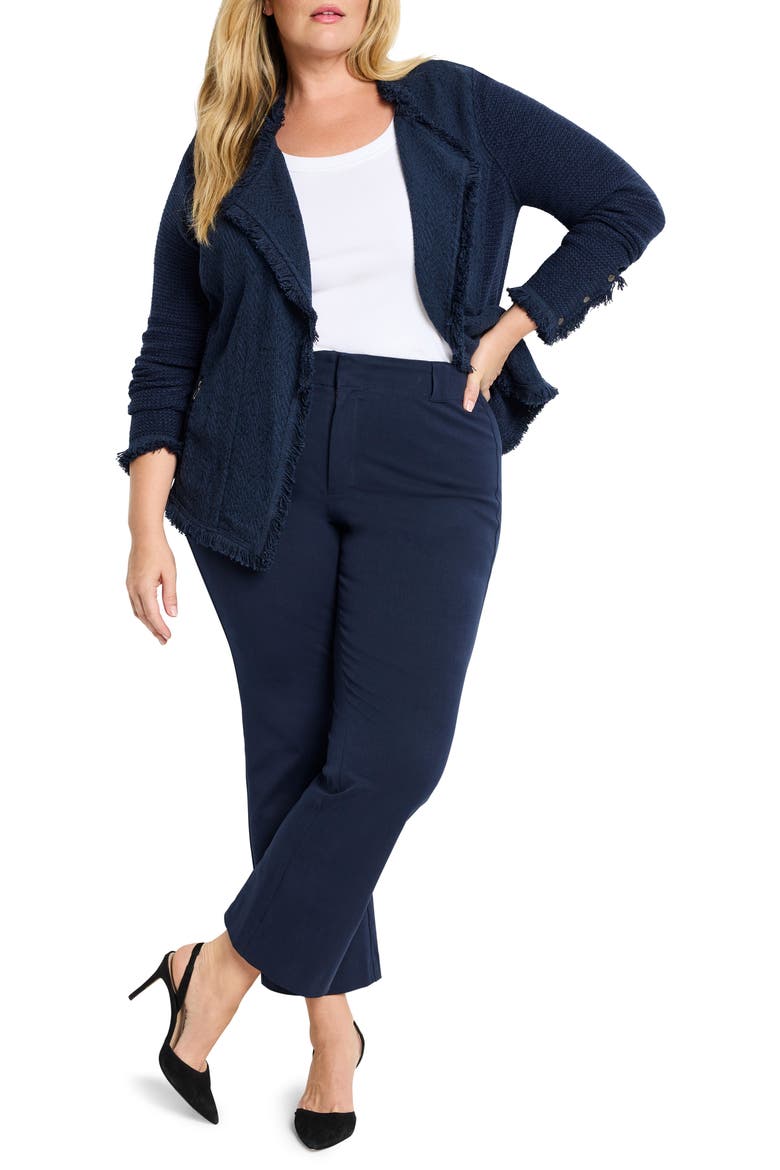 Plaza Demi Stretch Bootcut Pants, Alternate, color, DARK INDIGO