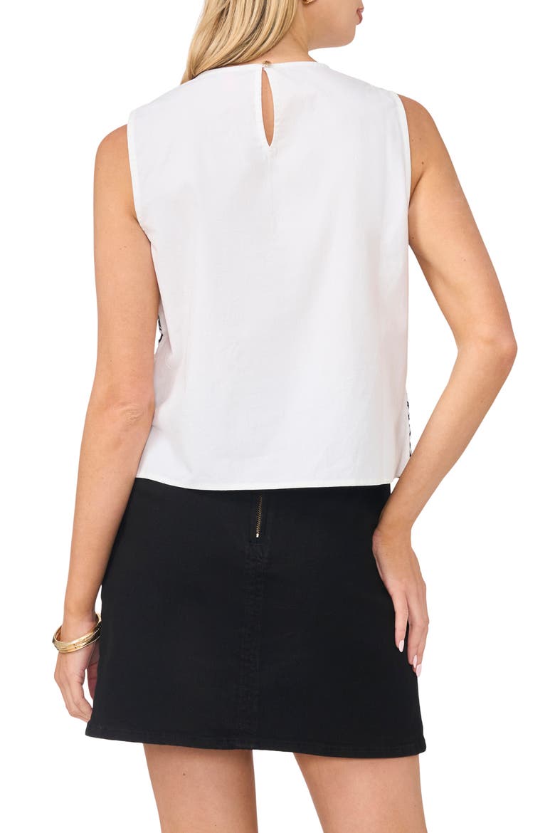 Embroidered Cotton Shell, Alternate, color, ULTRA WHITE