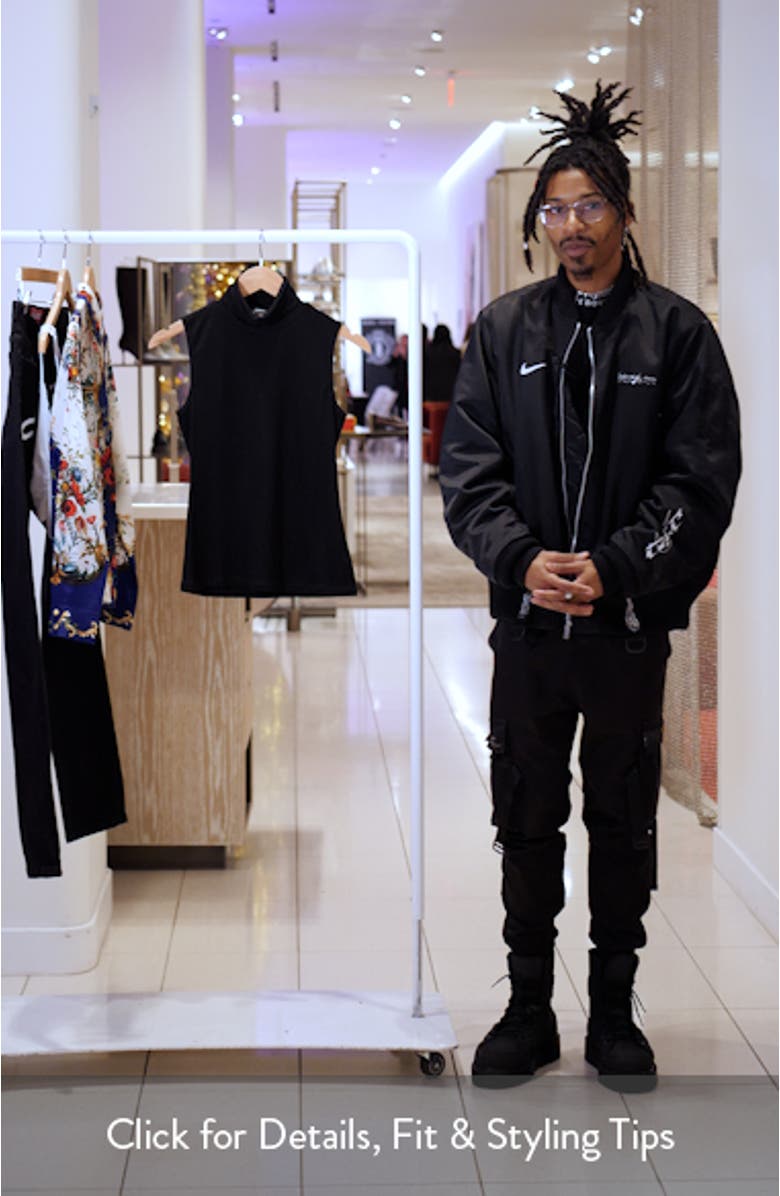 Wendel Sleeveless Turtleneck Top, sales video thumbnail