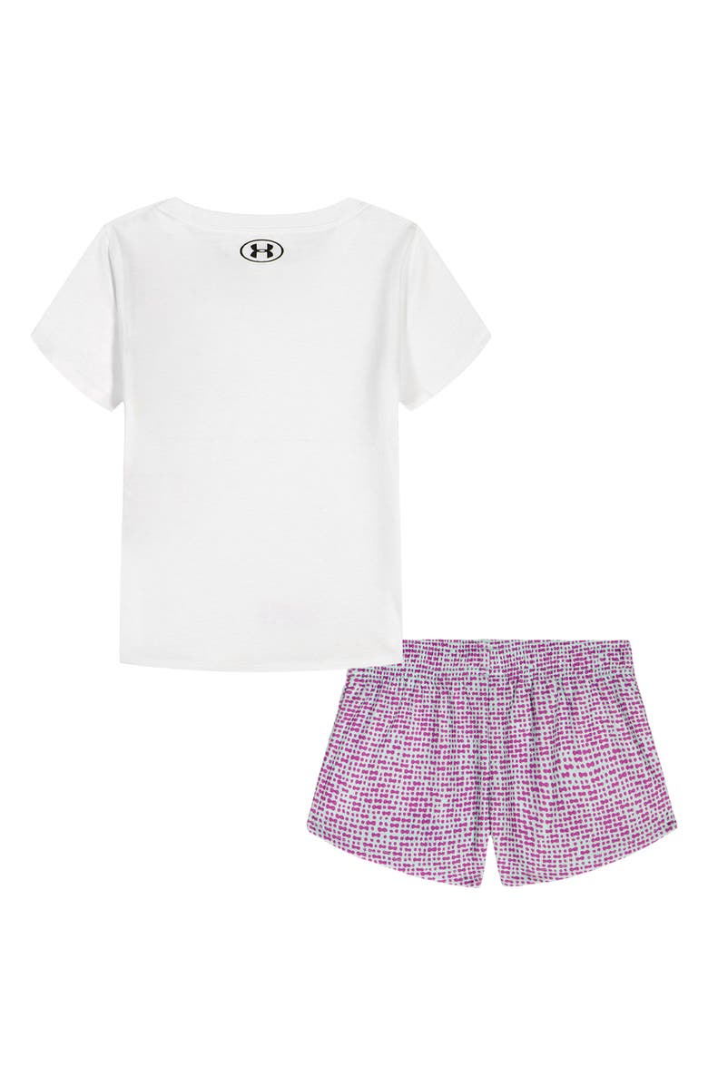 Under Armour Kids' Graphic T-Shirt & Mesh Shorts Set, Alternate, color, White