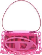 DIESEL® 1DR Logo Clear Shoulder Bag