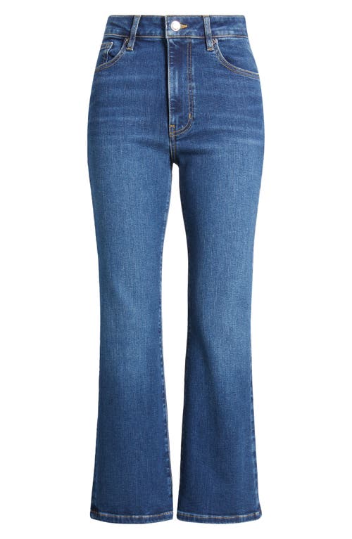 Frame The Reboot High Waist Crop Flare Jeans In Femma