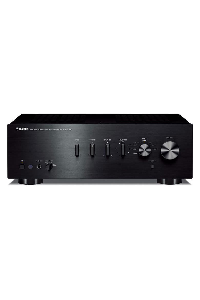 A-S301 Integrated Amplifier, Main, color, Black