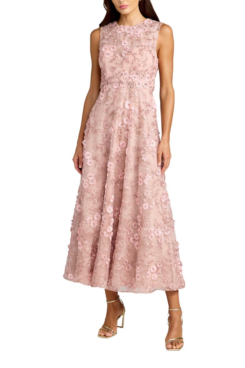 petite floral midi dress Linen Cotton Strappy Pocket The high neckline and flutter sleeves create a refined look whilst the tiered ruffle hem adds a playful touch of movement as you walk Ann Taylor Petite Weekend Floral