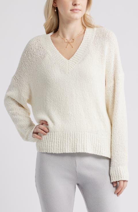 Oversize V-Neck Sweater