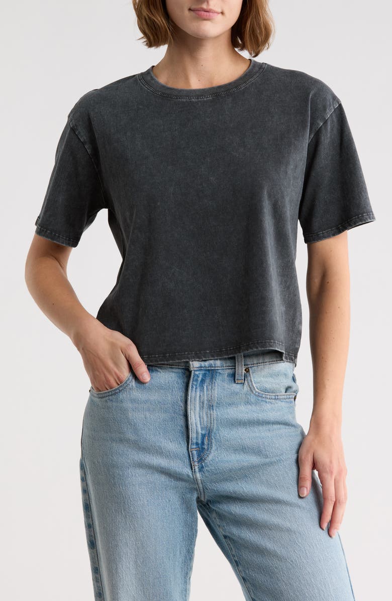 Wildfox Frankie Crop T-Shirt, Main, color,