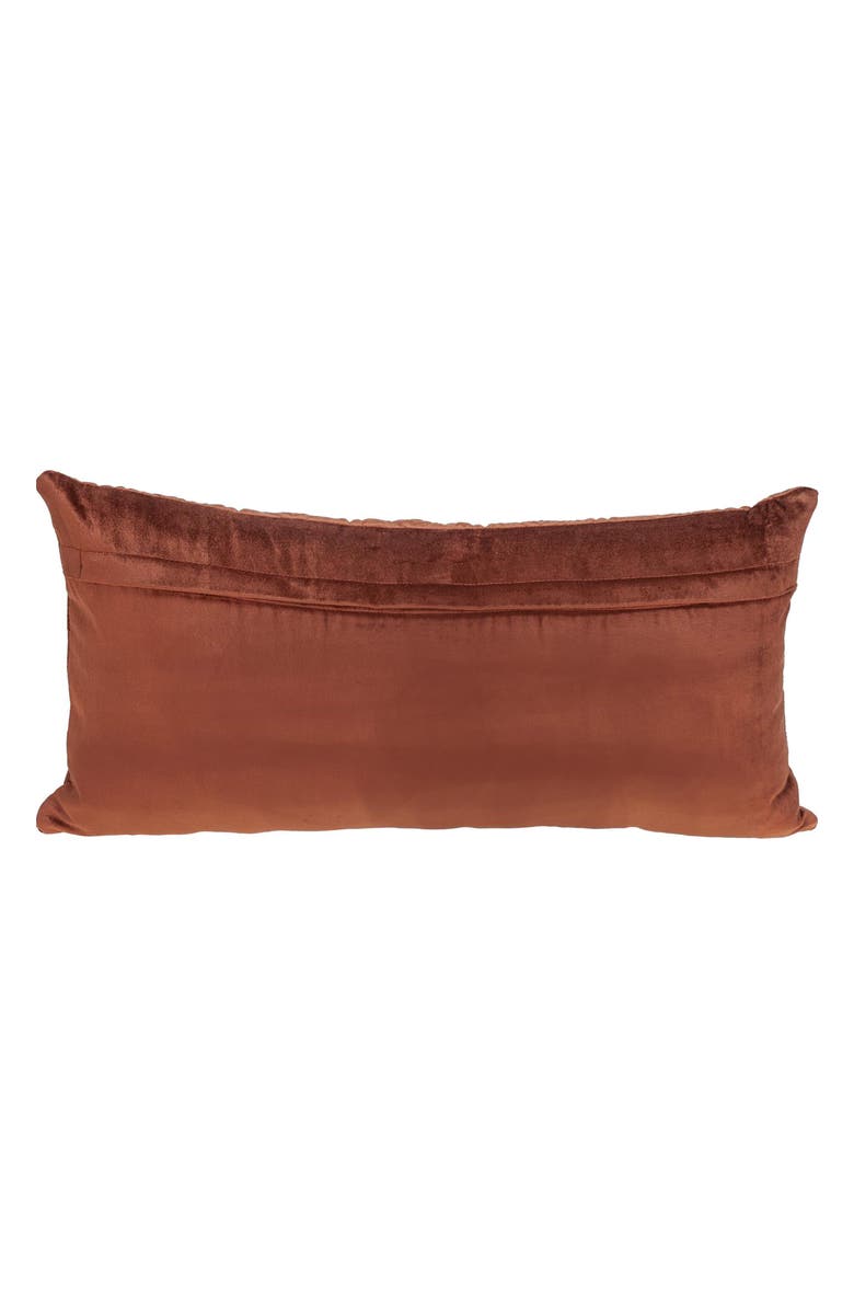 PARKLAND COLLECTION Aleta Throw Pillow, Alternate, color, Burnt Orange