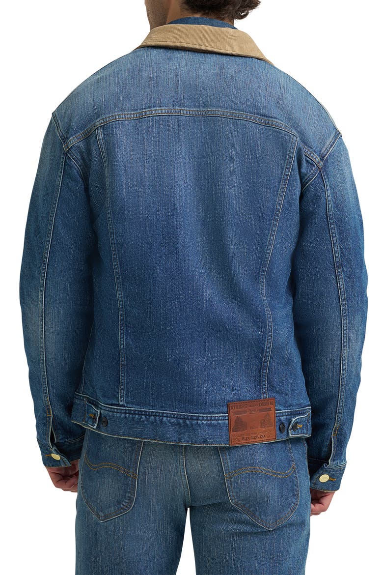 Gold Label Storm Rider Denim Jacket, Alternate, color, GOLDEN HOUR