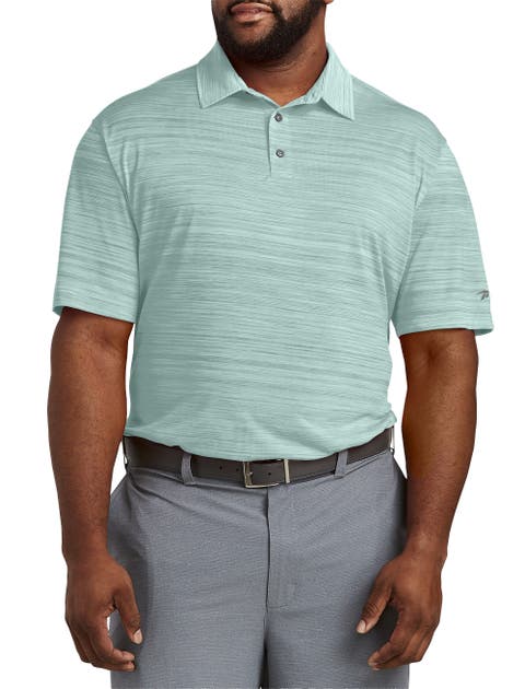 Big 
Tall Performance Space-Dyed Polo Shirt
