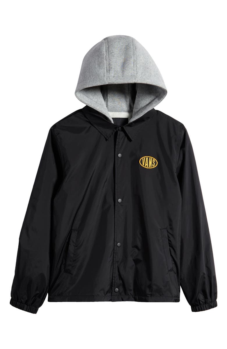 Vans Kids' By Riley II Coach's Jacket, Main, color, 