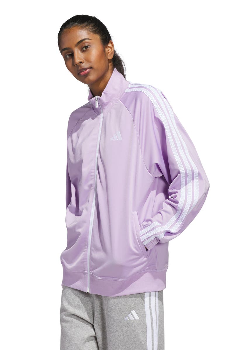 adidas Track Jacket, Alternate, color, Powder Plum