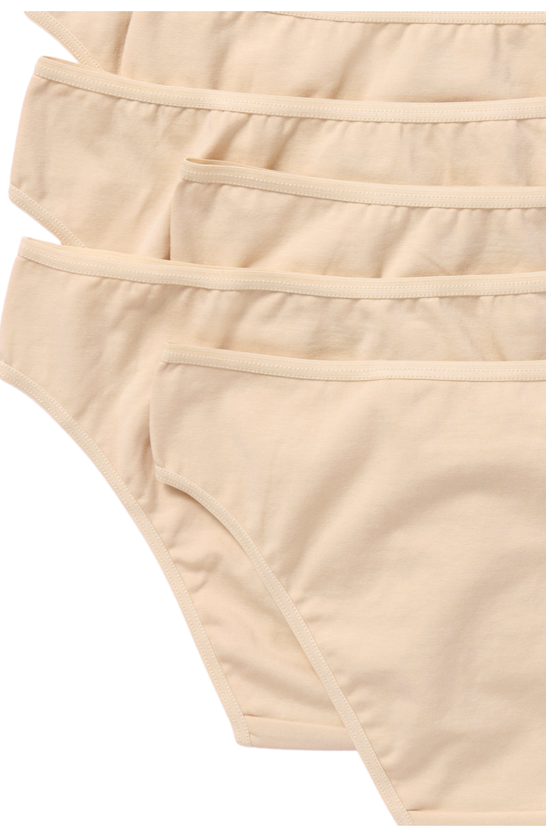 Yellowberry Sunny Cotton Underwear 8PK, Alternate, color, Gray Doe