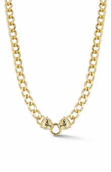 CHLOE AND MADISON Panther Chain Necklace