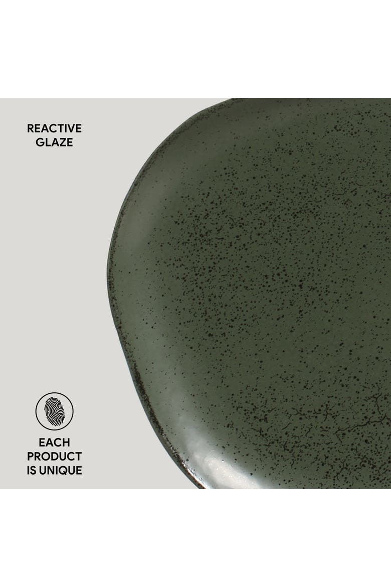 Oval Dinner Plate - Set of 6, Alternate, color, Greenery