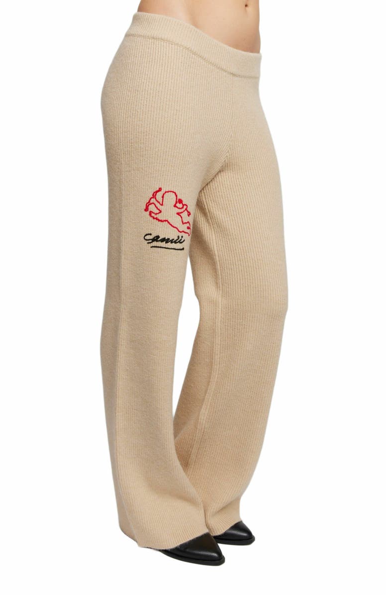 Samii Ryan | Cupid Knit Pants , Beige , X-Small , 1, Alternate, color, Tan