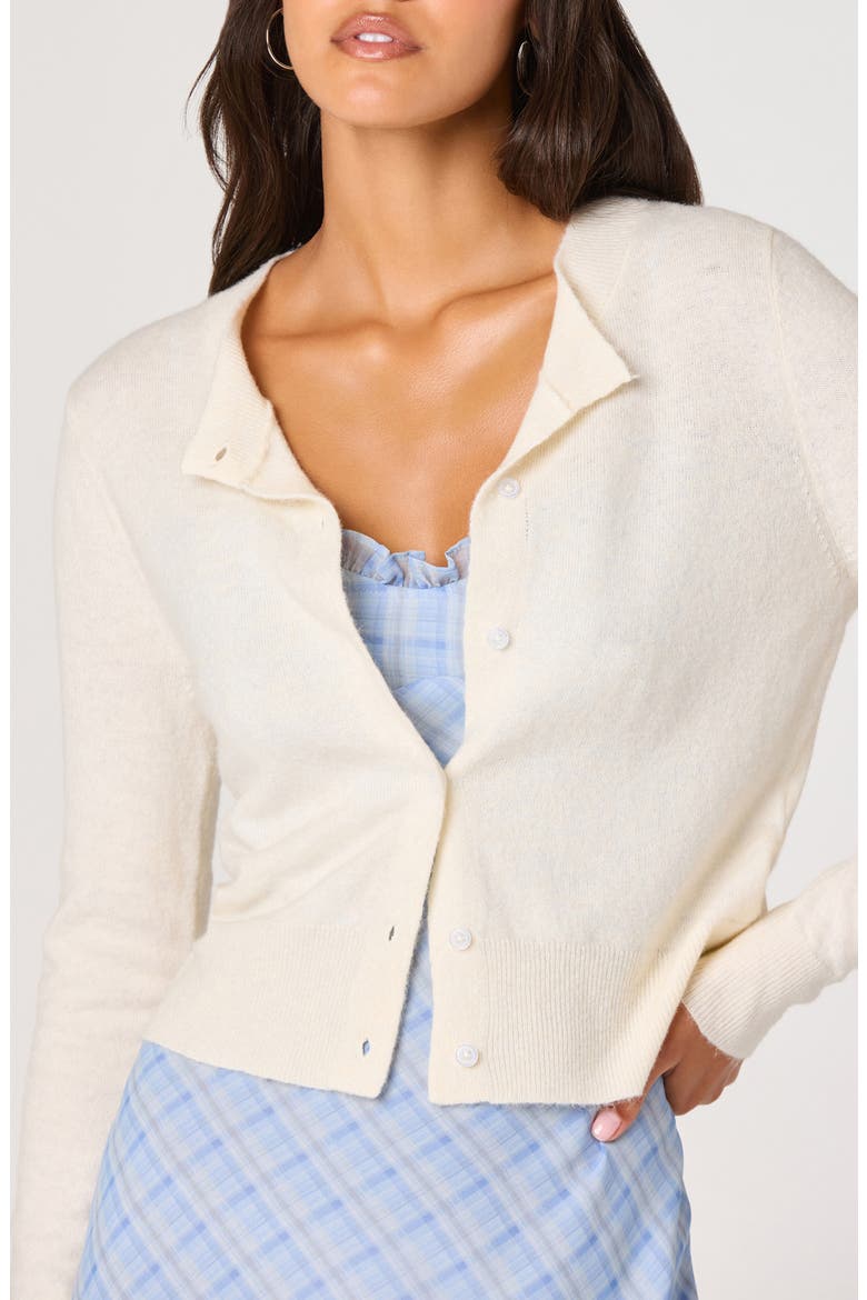 Mary Cardigan, Alternate, color, OFF WHITE