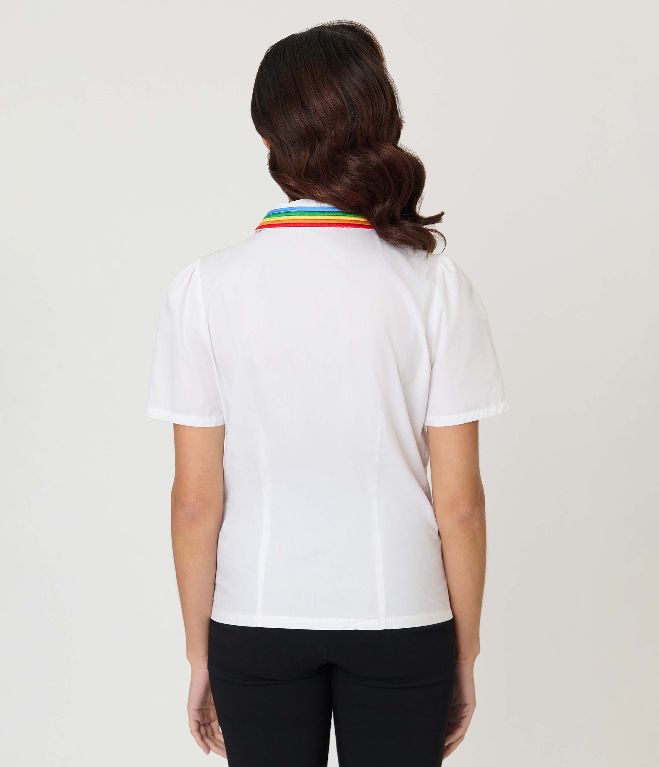 1940s Collared Blouse - image 4