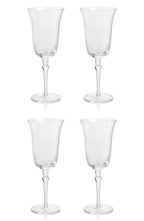Julien Clear Optic Set of 4 Wine Glasses