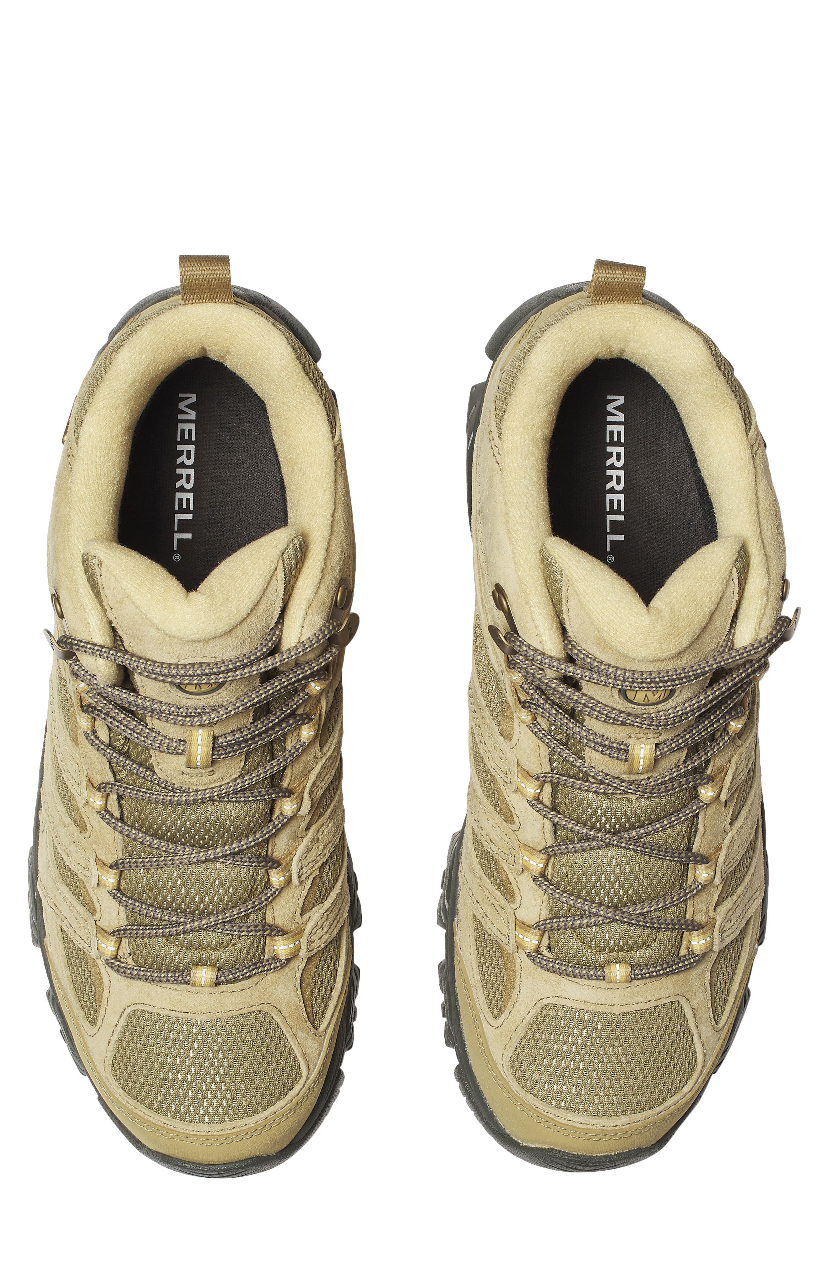 Moab 3 Mid Waterproof Hiking Shoe, Alternate, color, TEAK