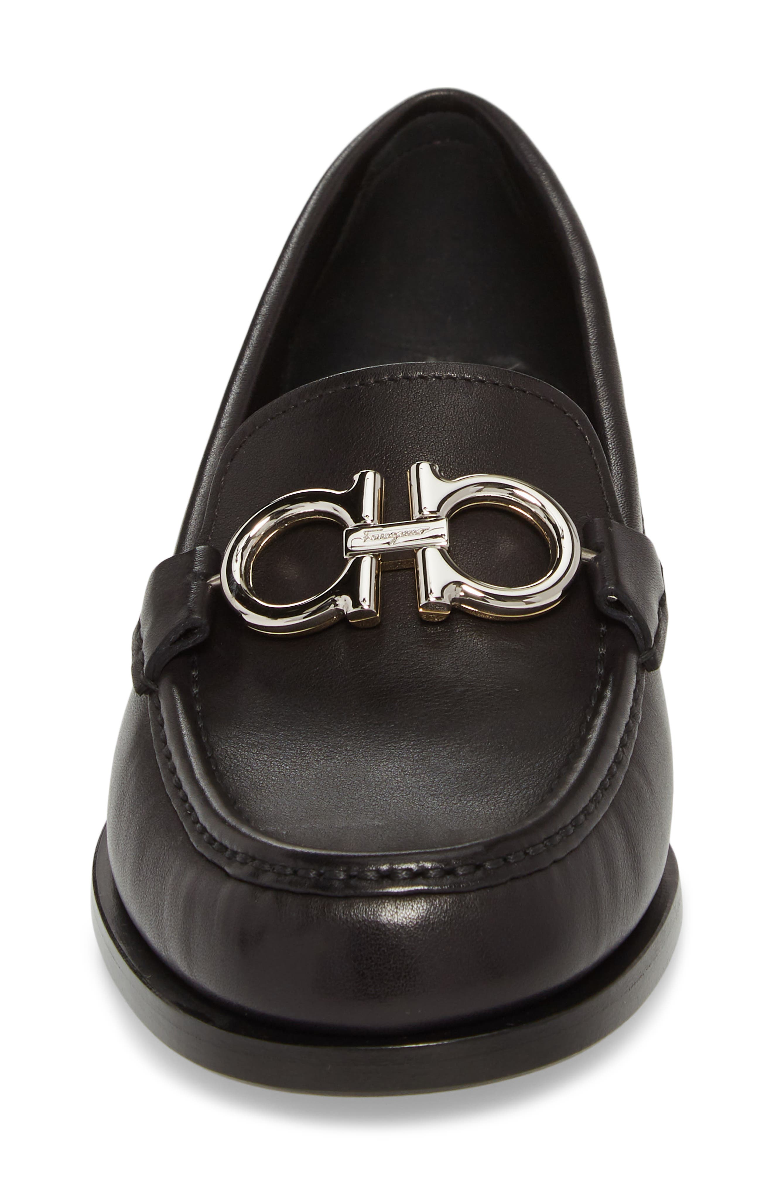 FERRAGAMO Salvatore Ferragamo Rolo Reversible Bit Loafer, Alternate, color, 