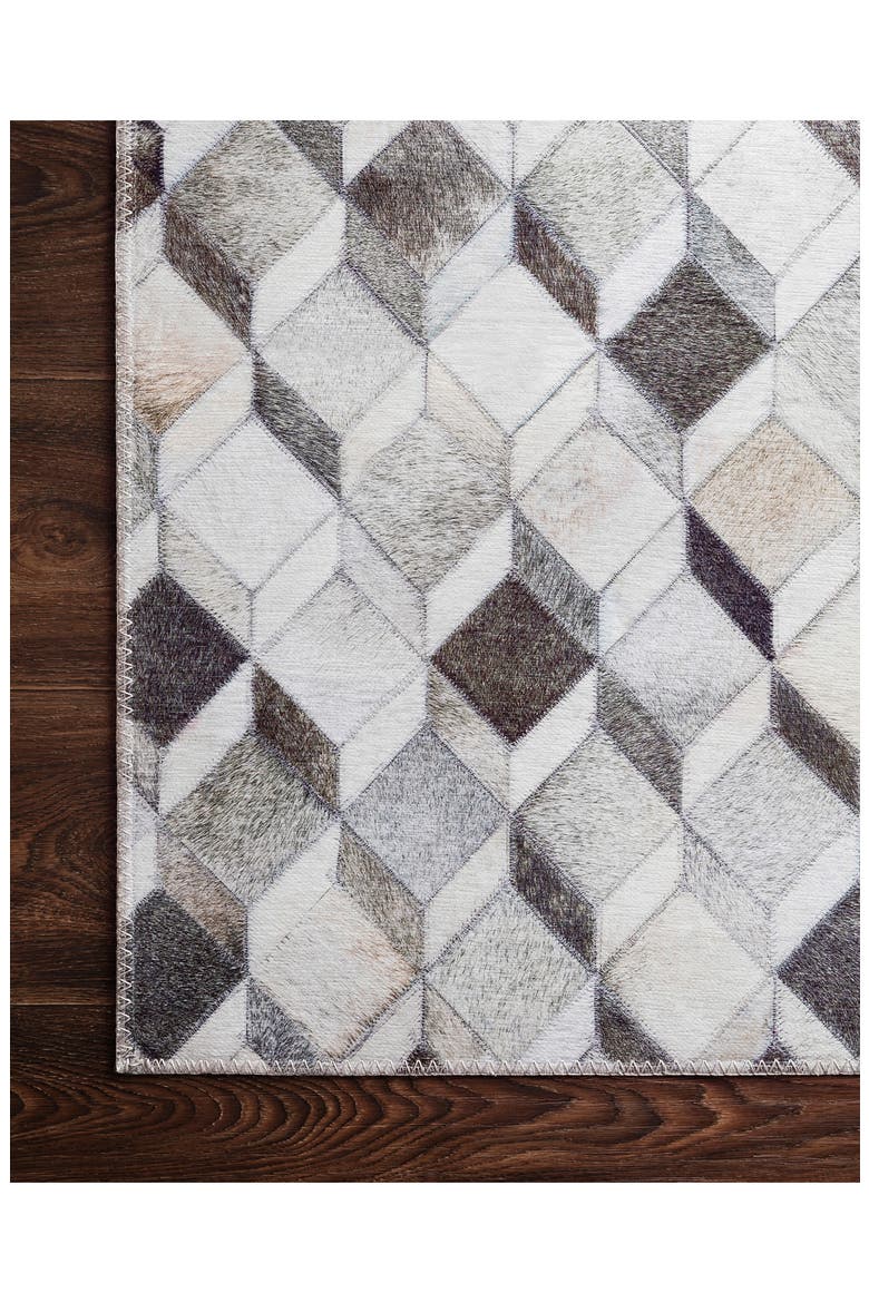 Maddox Collection Rug - Grey/Mocha - 5' x 8', Alternate, color, GREY / MOCHA