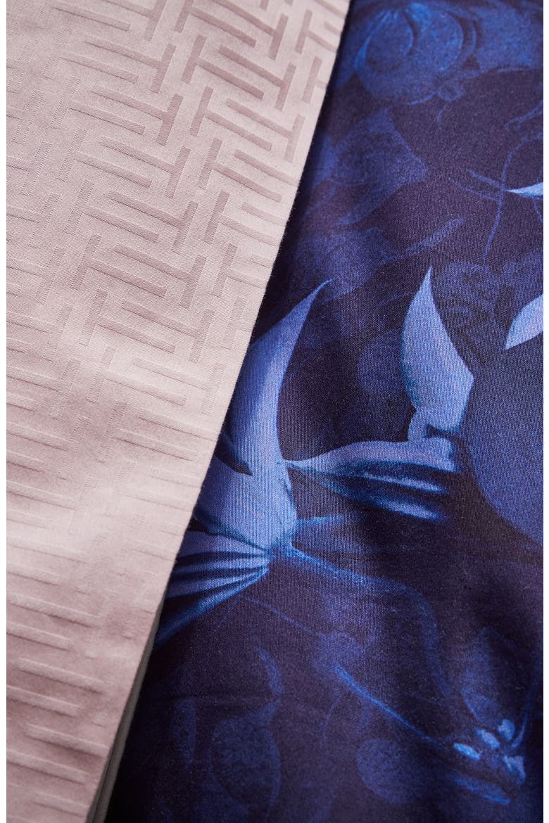 Pomegranate Duvet Cover & Sham Set, Alternate, color, NAVY