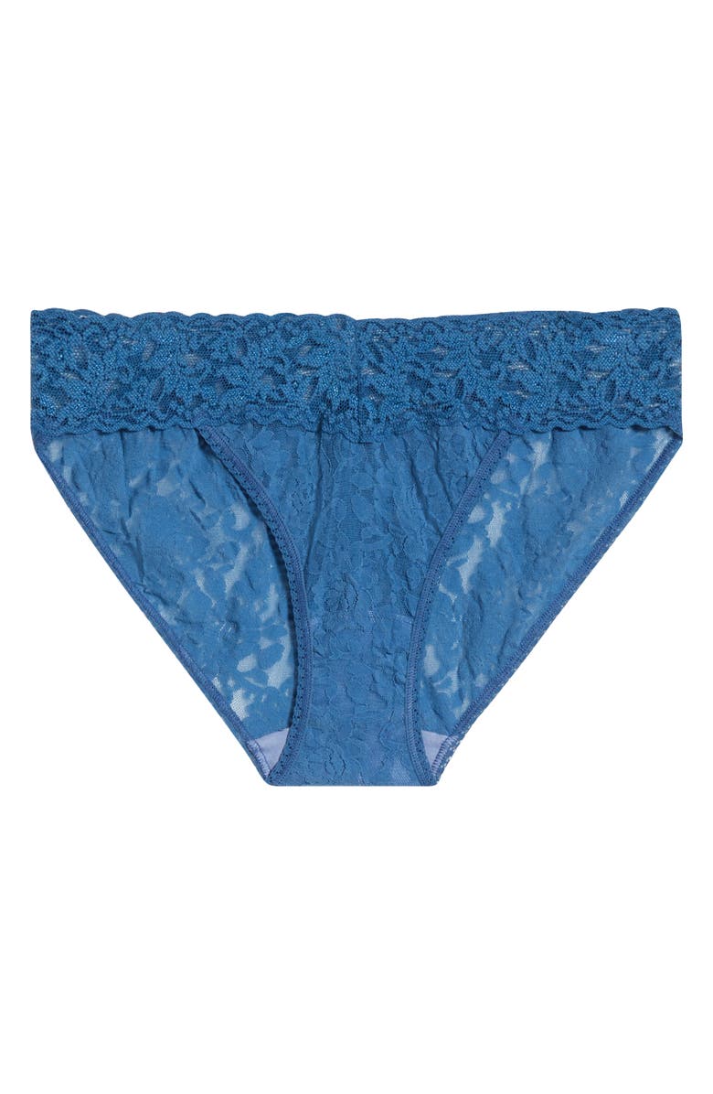 Hanky Panky Signature Lace Bikini, Alternate, color, Storm Cloud Blue