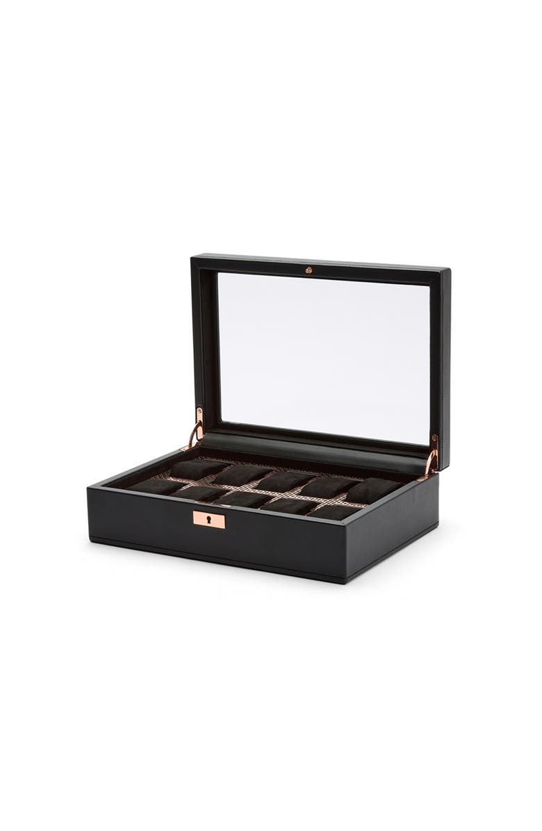 WOLF Axis 10 Piece Watch Box, Alternate, color, Copper