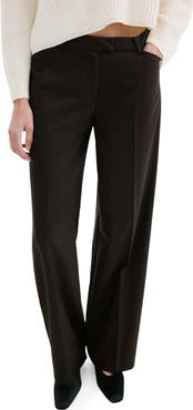 MANGO Wide Leg Pants