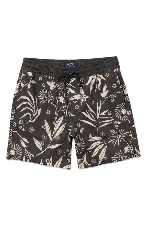 Billabong Cotton Blend Swim Shorts In Multi